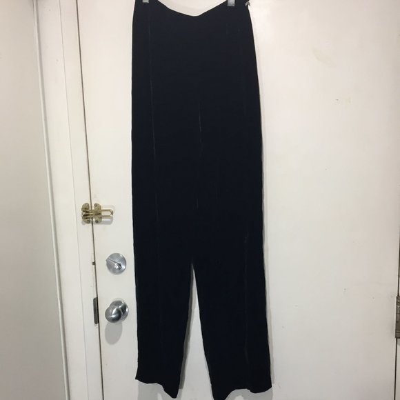 VINTAGE DANA BUCHMAN WIDE LEG PANTS SIZE 4 - Picture 2 of 6